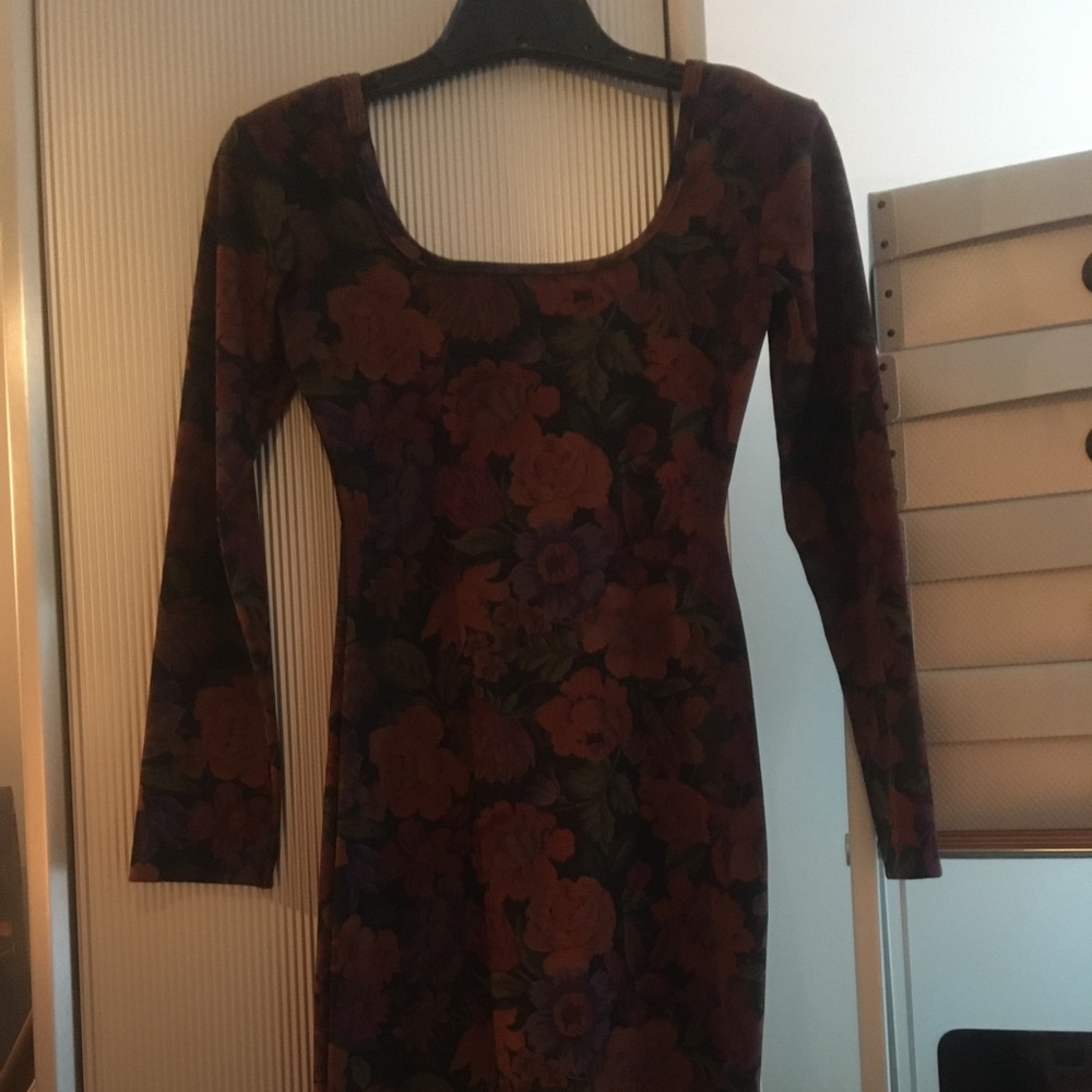 EXPRESS, Velvet dress, Size XS